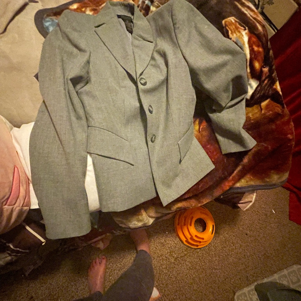 Grey Ladies Blazer
